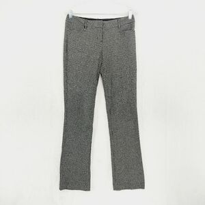 Express Columnist Houndstooth Gray Business Casual Pant Trousers P6395
